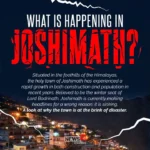 Joshimath Crisis
