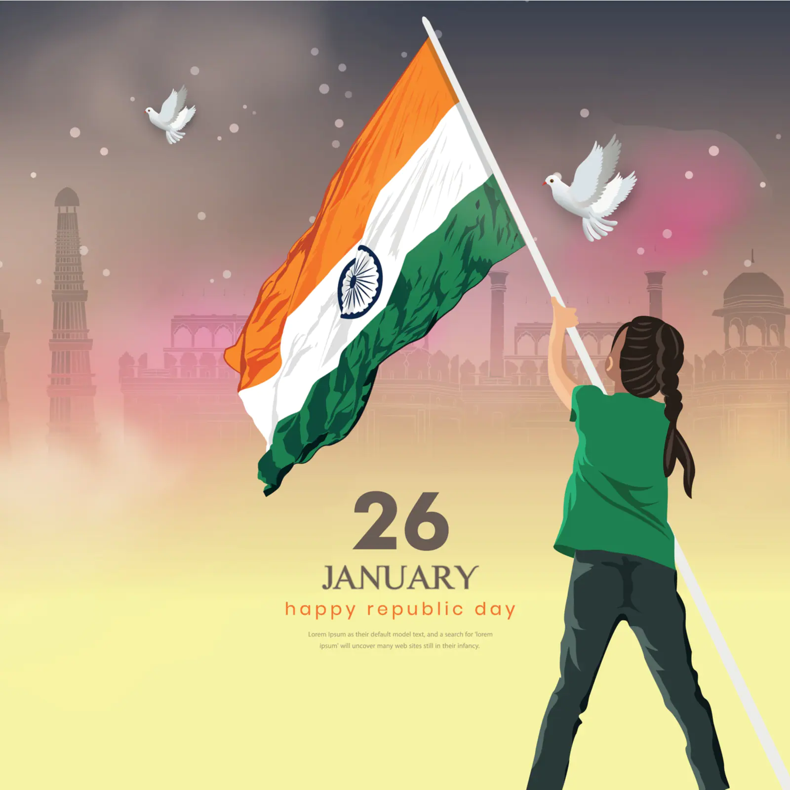 Republic Day of India : 26th January, 1950