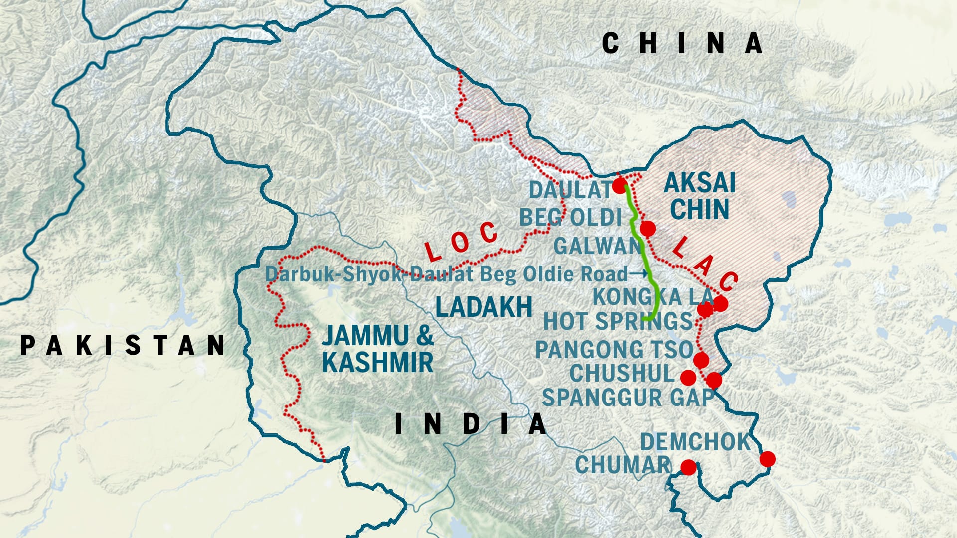 India China Border Dispute : THE GALWAN VALLEY
